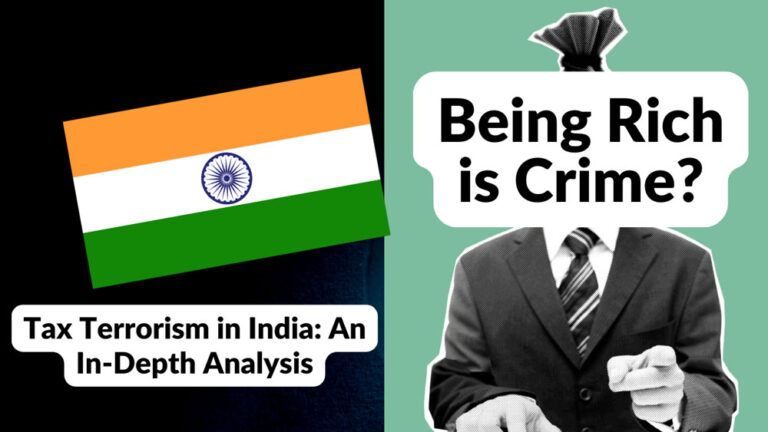 Tax Terrorism in India | Everything You Need To Know